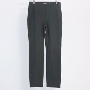 Vince Women's Olive Green Cotton Blend Casual Classic Pants, Size Small